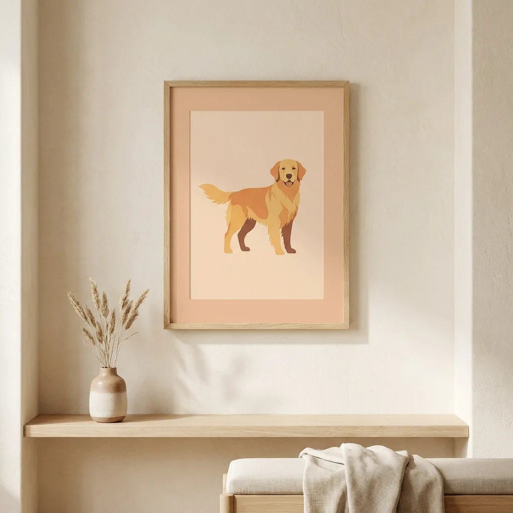 Framed Pet Portrait